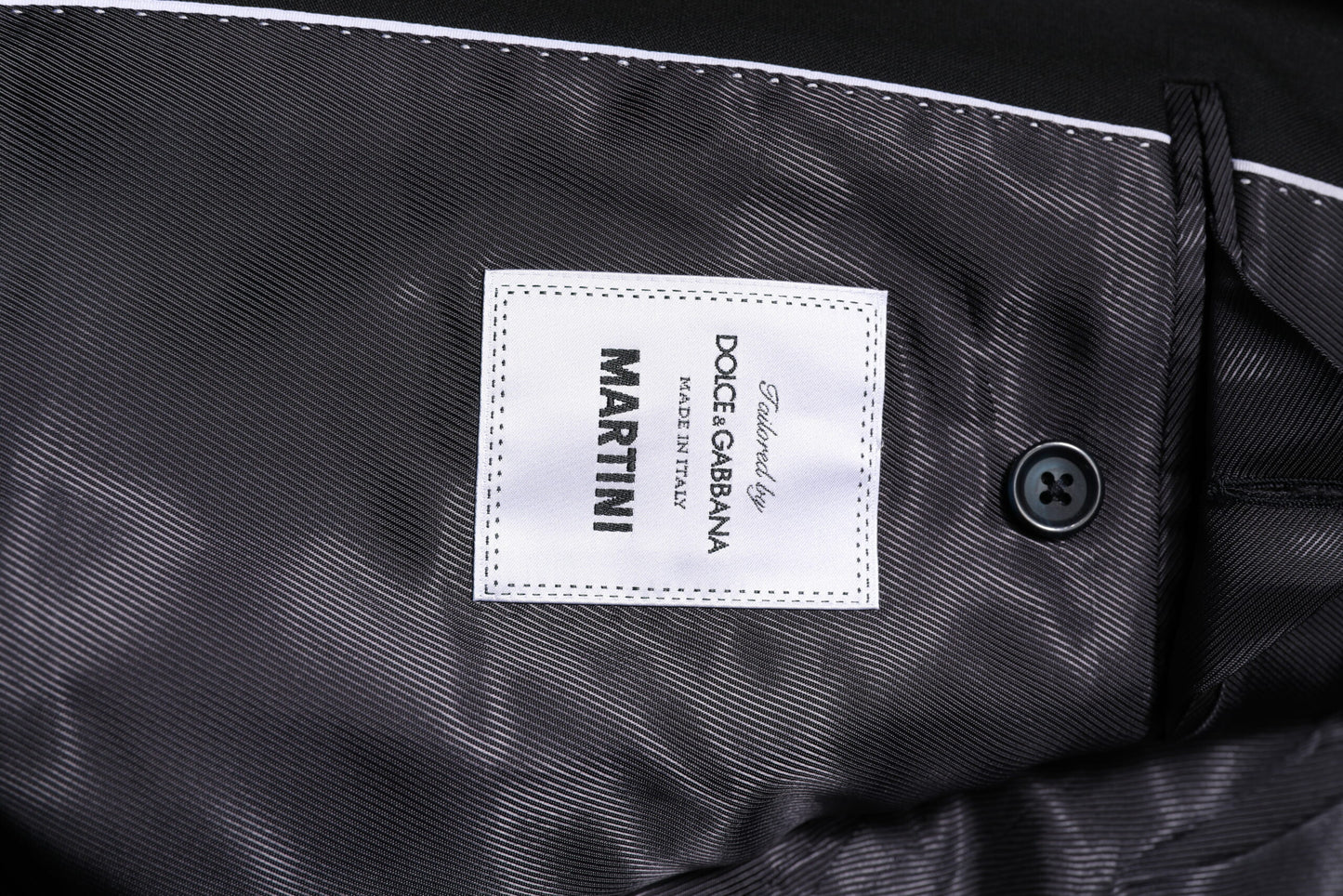 Dark Blue MARTINI Wool Blazer Coat Jacket