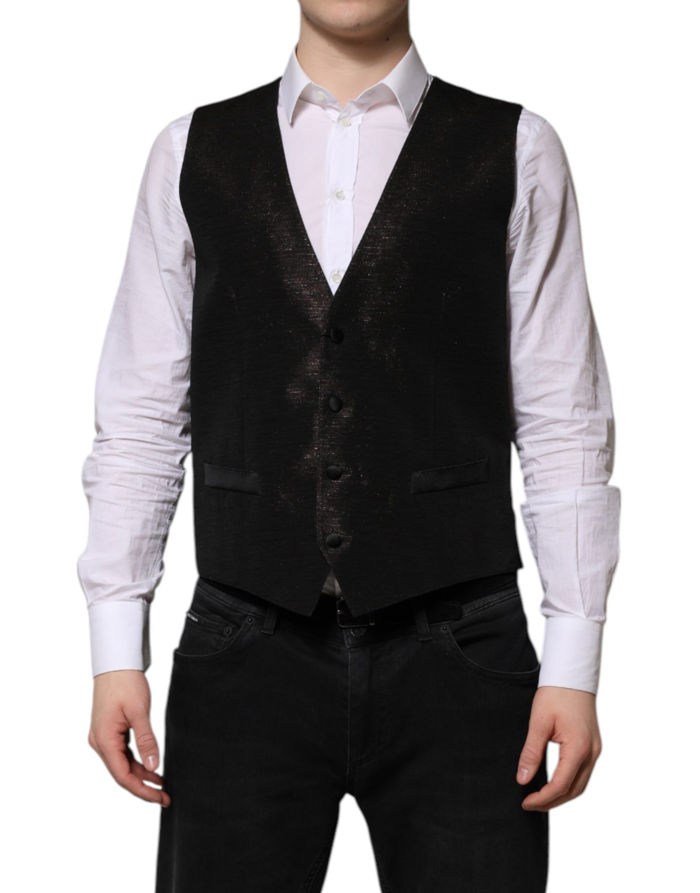 Dark Brown Dress Formal Men Waistcoat Vest