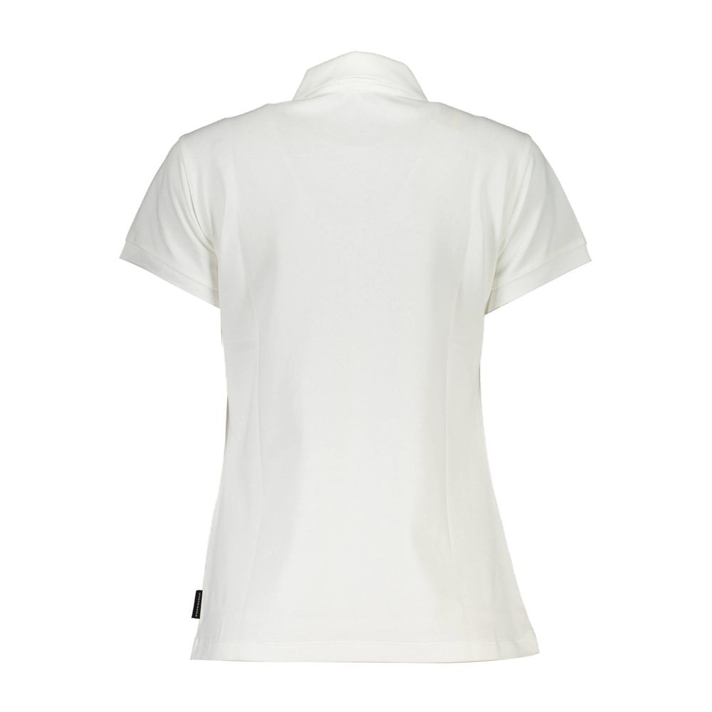 White Cotton Polo Shirt