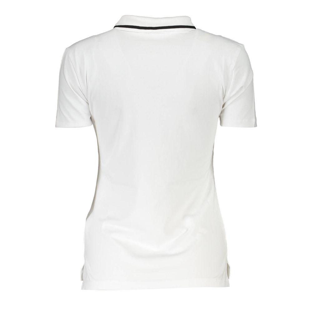 White Cotton Polo Shirt