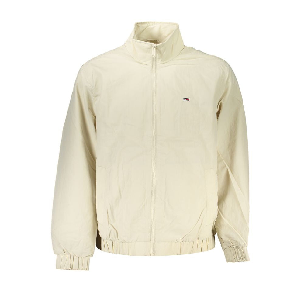 Beige Polyamide Men Jacket