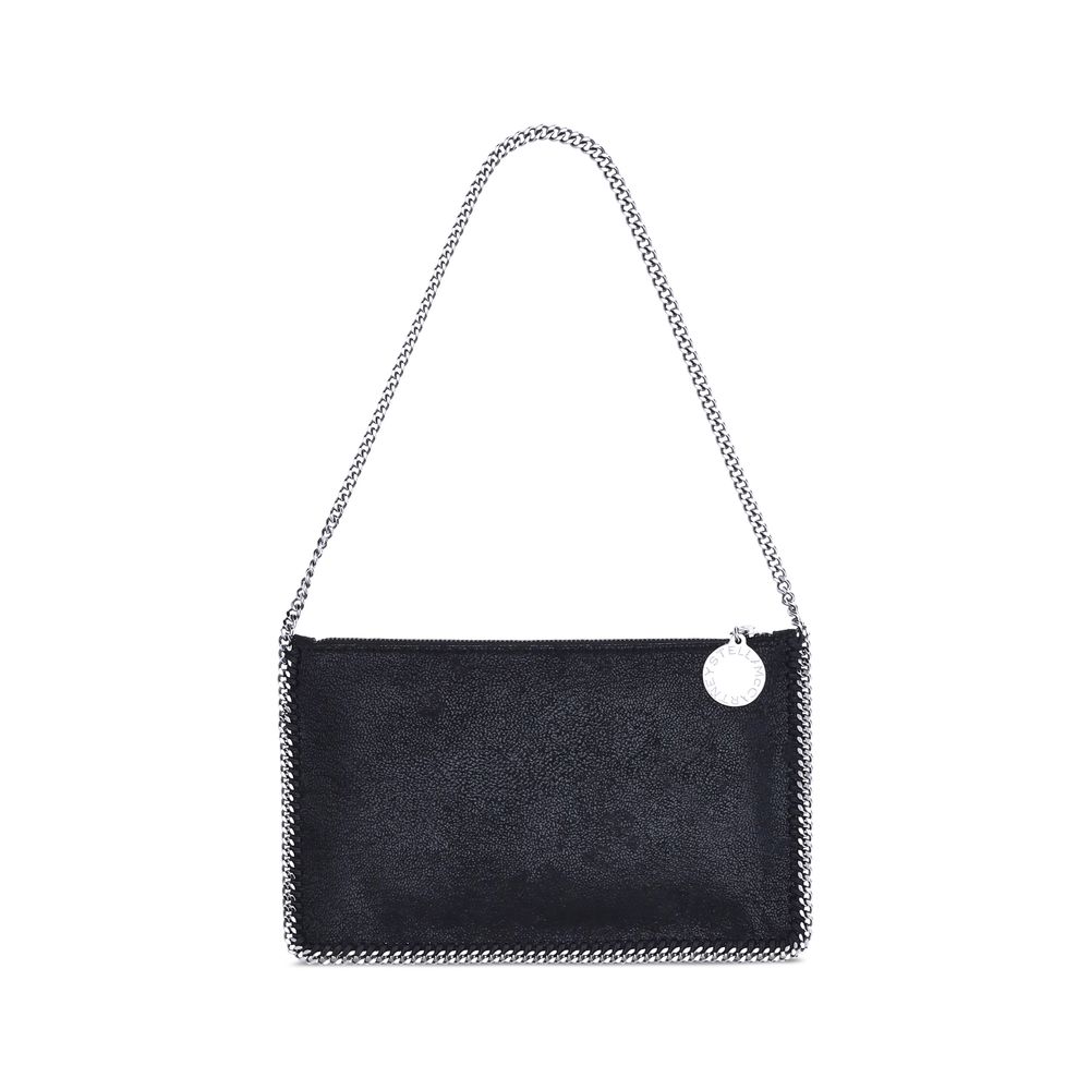 Black Polyethylene Shoulder Bag