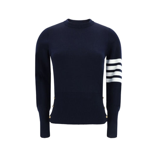 Blue Fleece Wool Sweatshirt