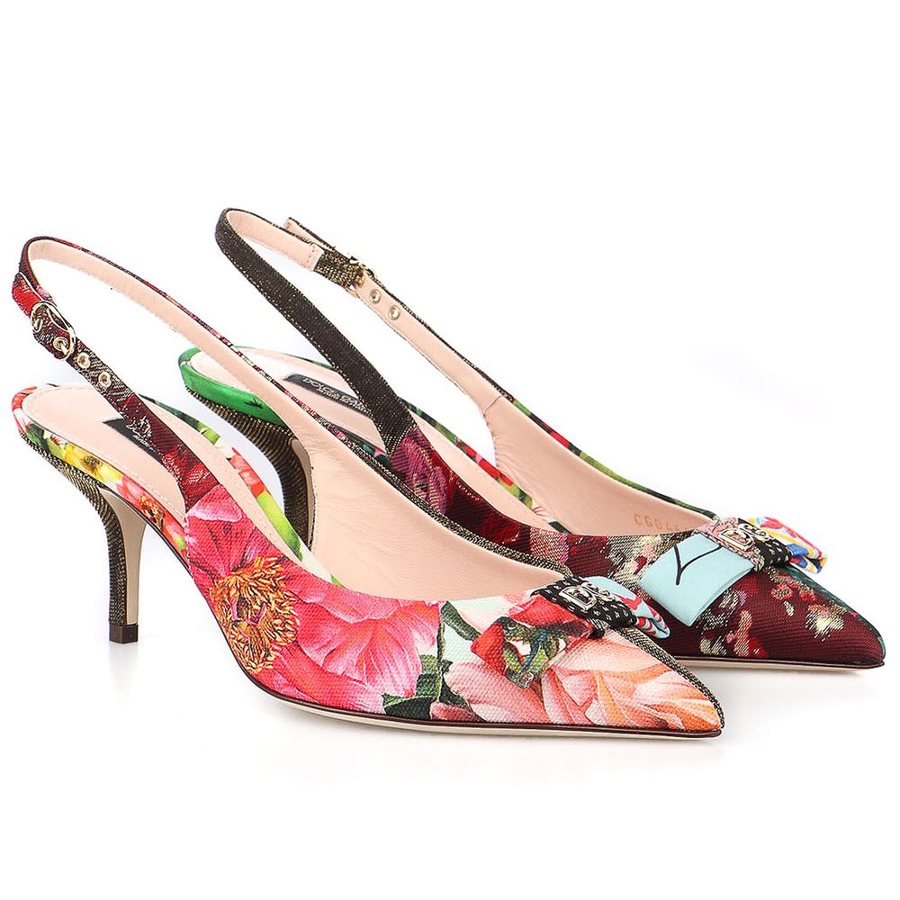 Multicolor Polyester Sandal