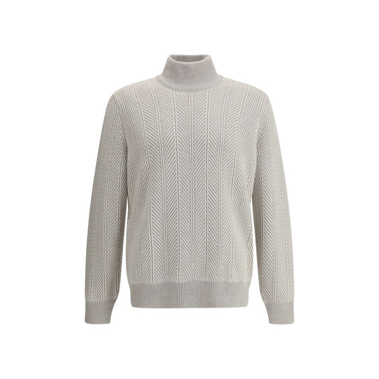 White Cashmere Cashmere Sweater