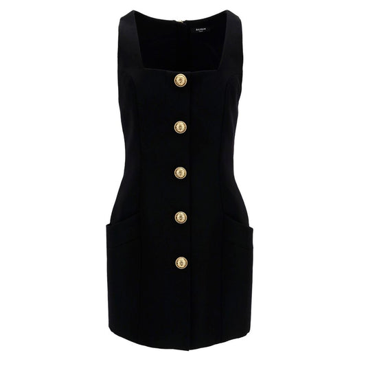 Black Wool Women Dress