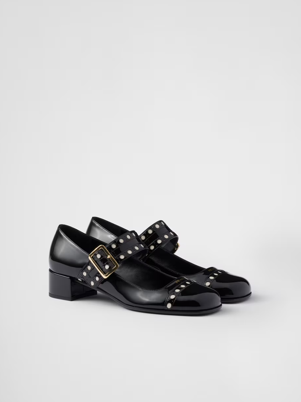 Black Patent leather Mary Jane pumps