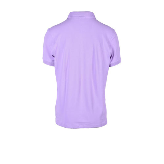 Purple Polyamide Polo Shirt