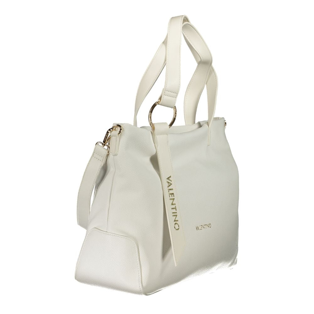 White Polyethylene Handbag