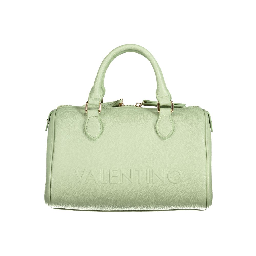 Green Polyethylene Women Handbag