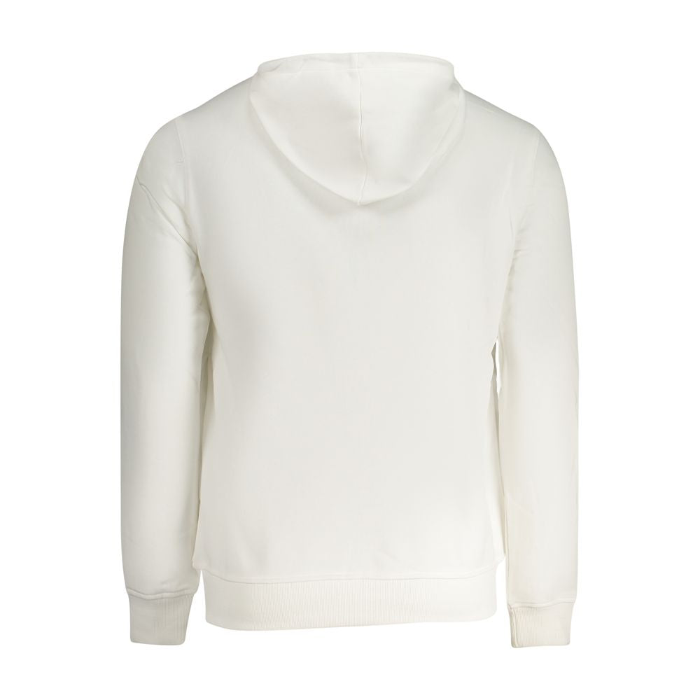White Cotton Men Sweater