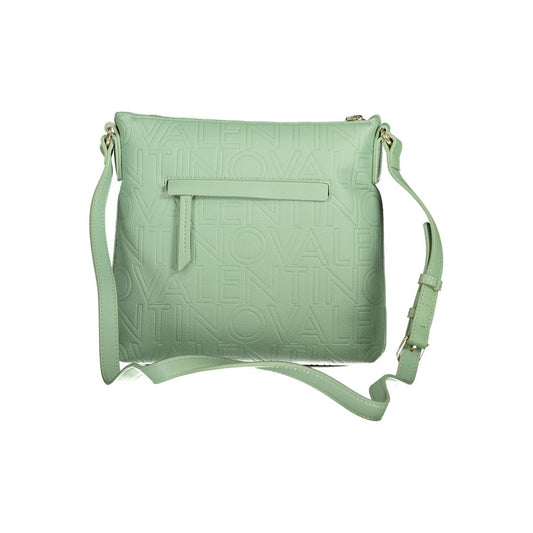Green Polyethylene Women Handbag