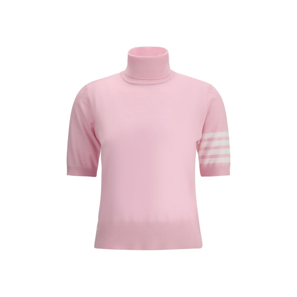 Multicolor Polyamide Turtleneck