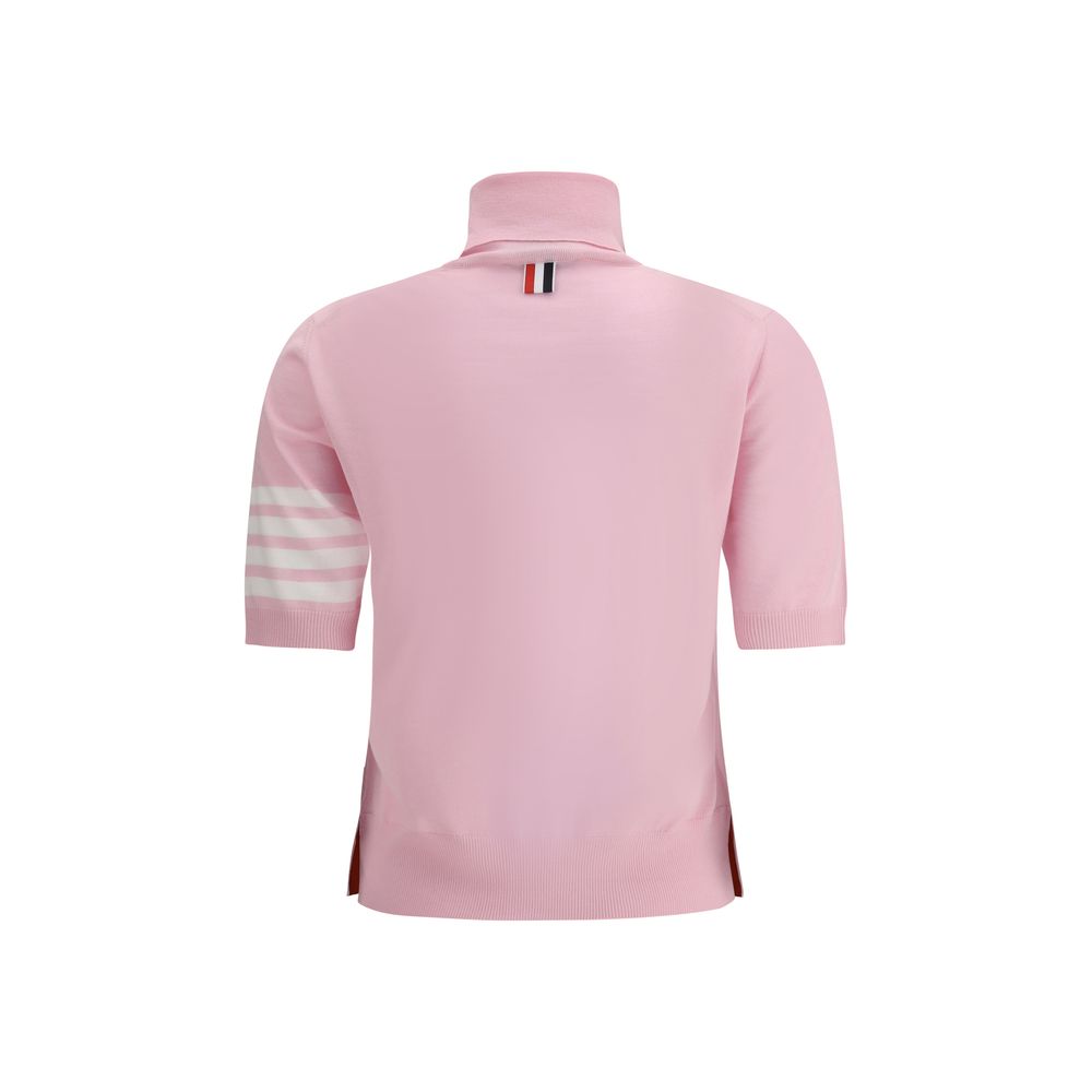 Multicolor Polyamide Turtleneck