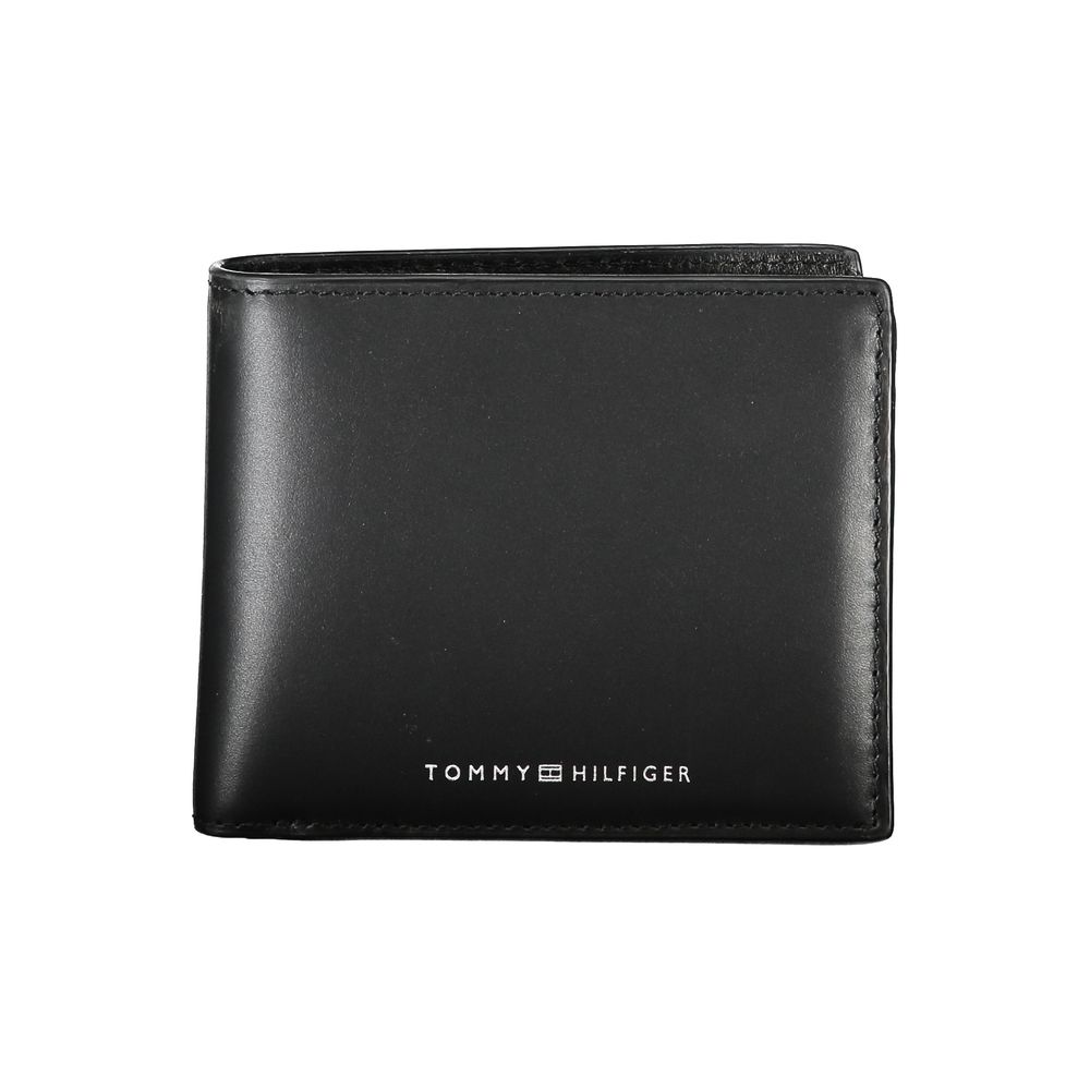 Sleek Black Leather Wallet for the Modern Man