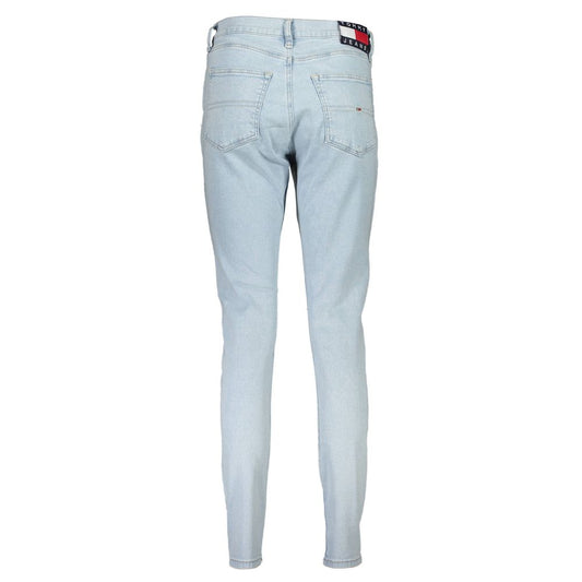 Blue Cotton Women Jeans