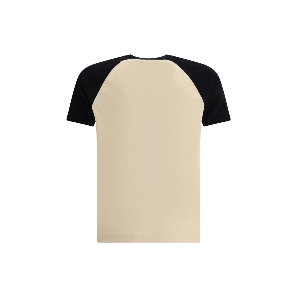 Cream Cotton T-Shirt