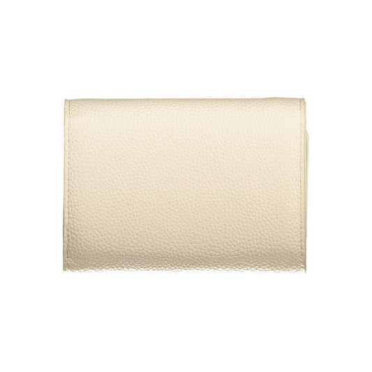 Beige Polyethylene Wallet