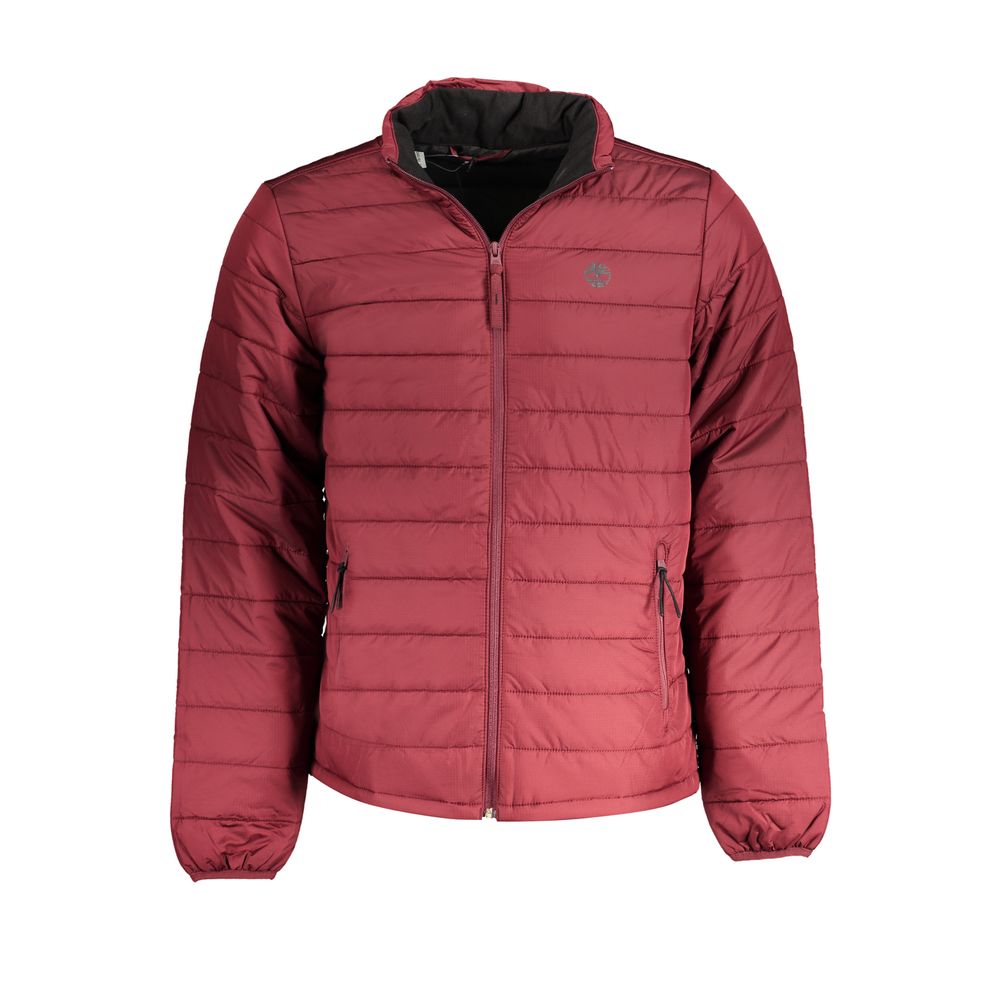 Red Polyester Men's Sports Jacket