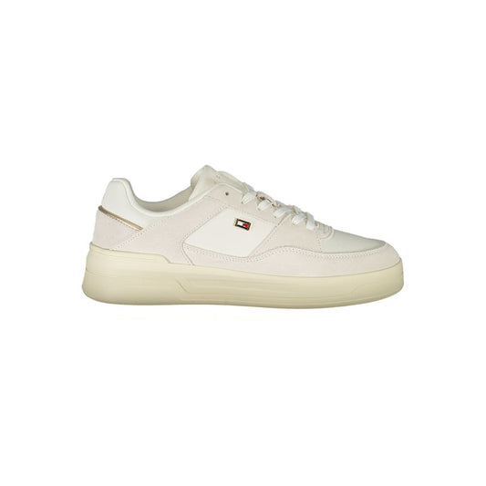 White Leather Women Sneaker