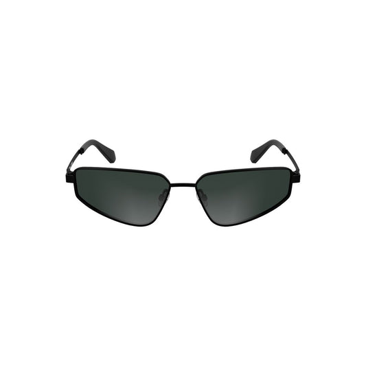 Black Metal Women Sunglass