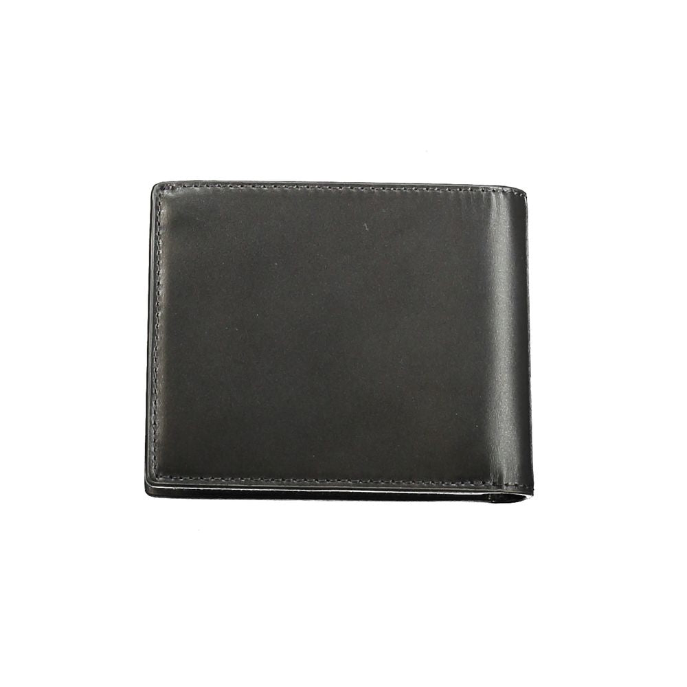 Black Leather Men Wallet