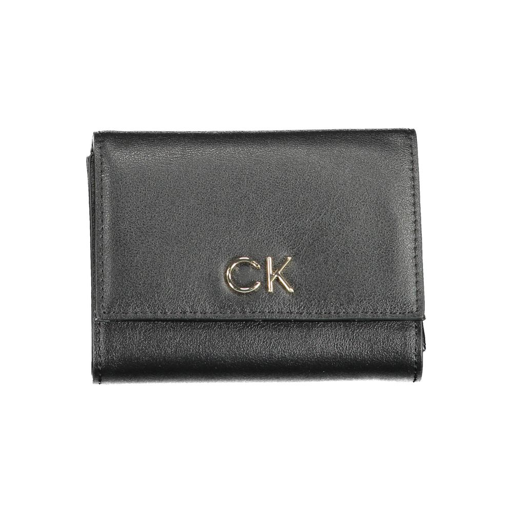 Black Polyester Wallet