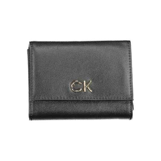 Black Polyester Wallet