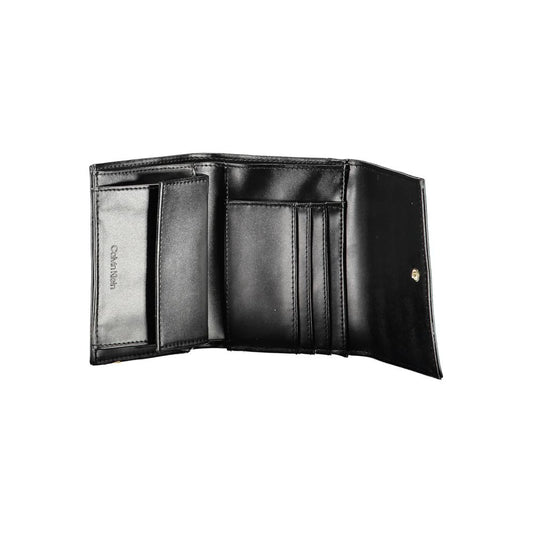 Black Polyester Wallet