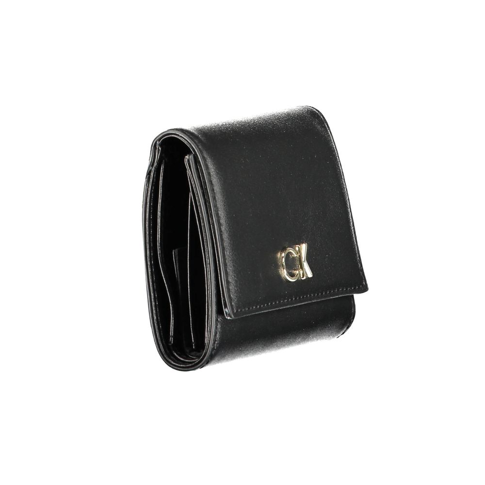 Black Polyester Wallet