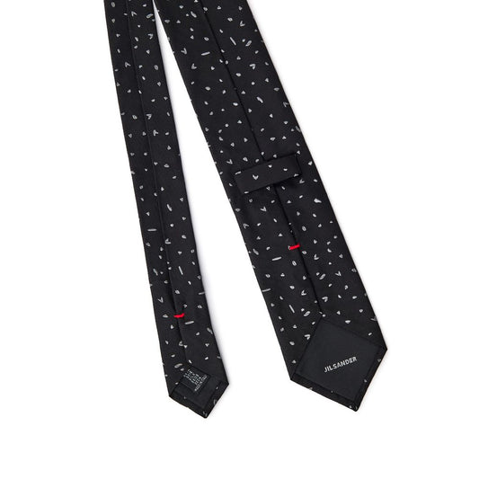 Black Silk Tie