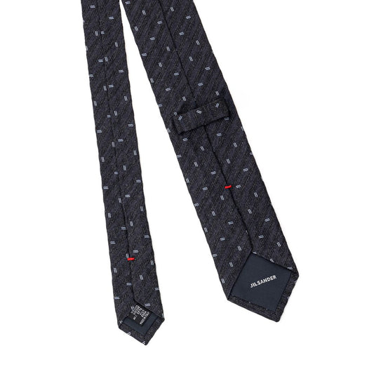Gray Silk Tie