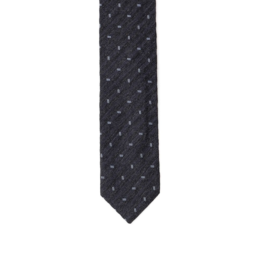 Gray Silk Tie