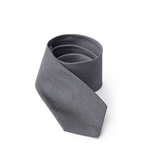 Gray Silk Tie