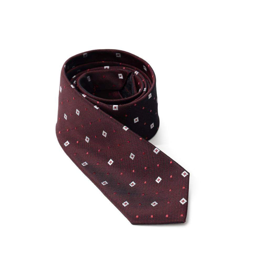 Bordeaux Silk Tie