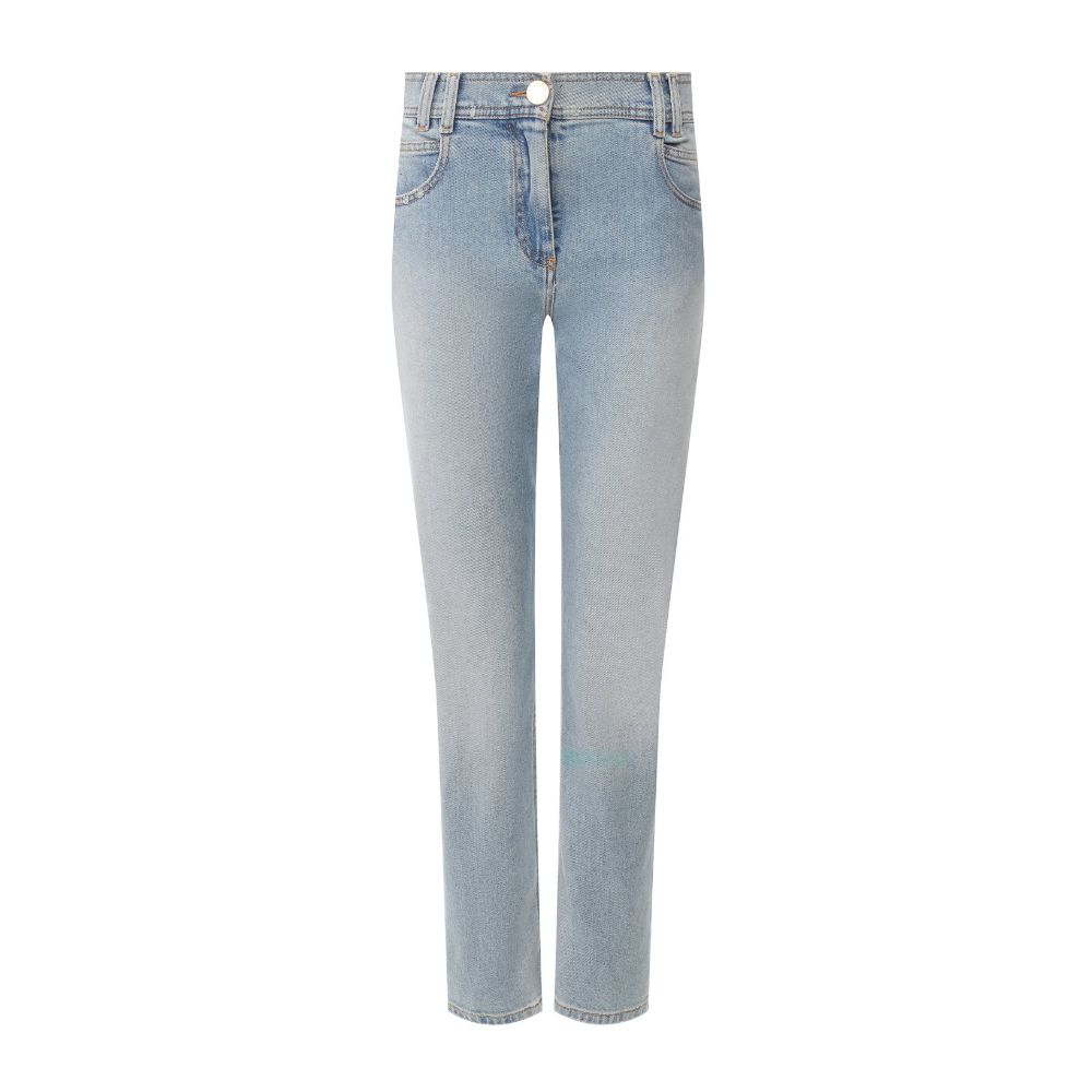 Blue Cotton Women's Jeans