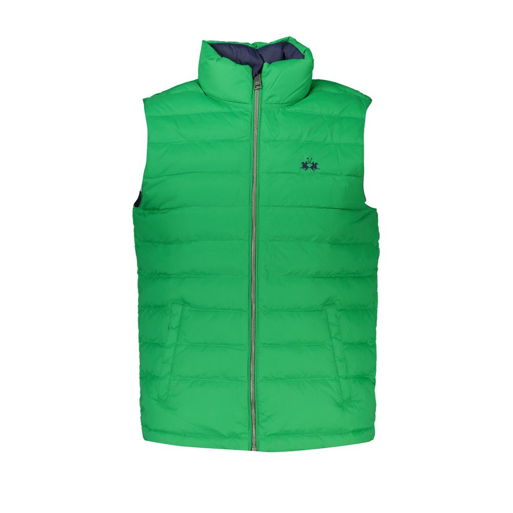 Green Polyamide Men Jacket