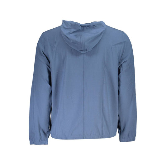 Blue Polyester Men's Sweater