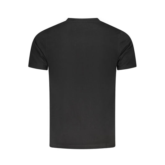 Black Cotton T-Shirt