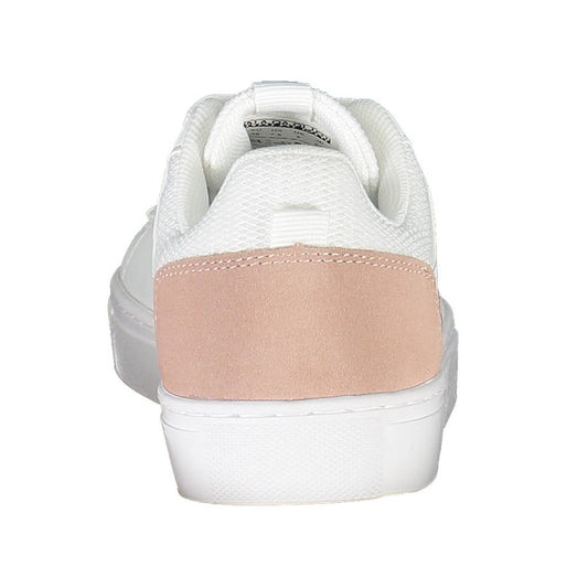 White Leather Women Sneaker