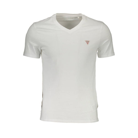 White Organic Cotton Men T-Shirt