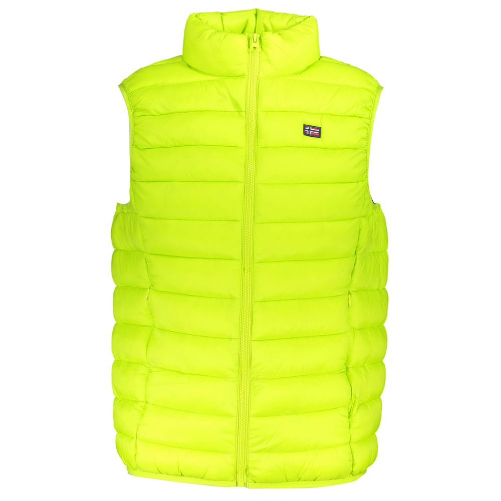 Green Polyamide Men Jacket