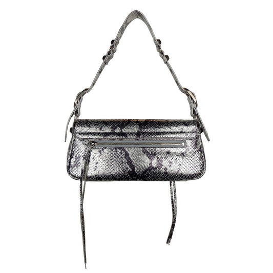 Gray Calfskin Handbag
