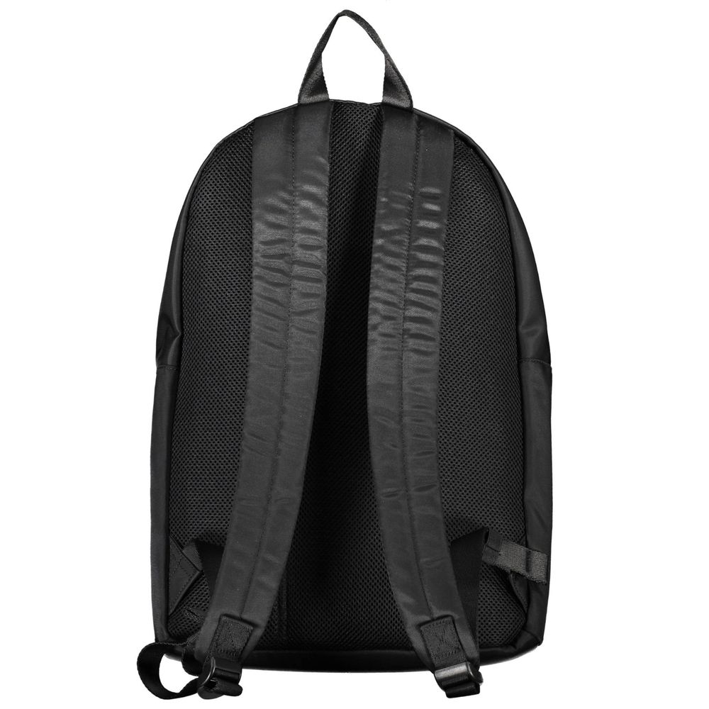 Black Polyester Backpack