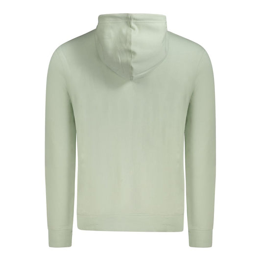Green Cotton Men Sweater