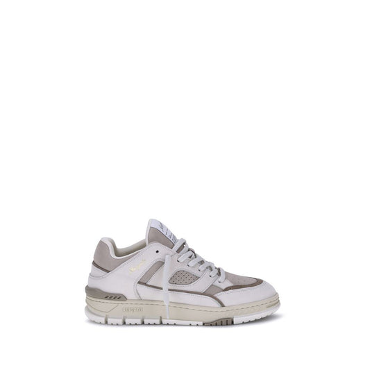 White Calf Leather Bos Taurus Low Top Sneakers