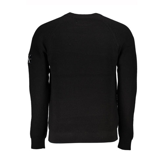 Black Cotton Sweater