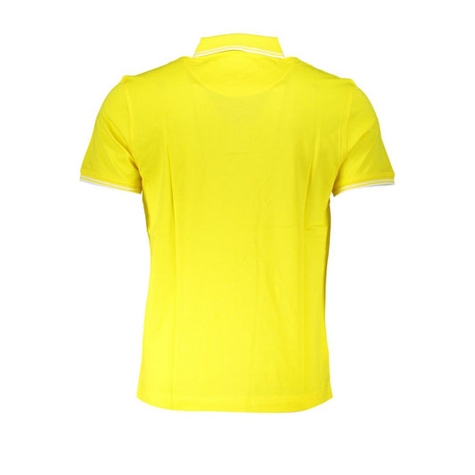 Yellow Cotton Polo Shirt