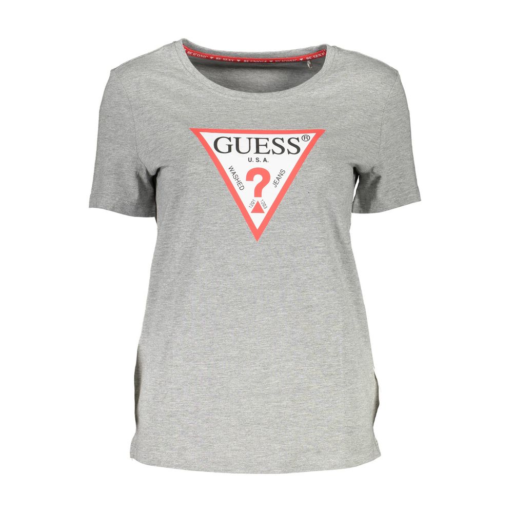 Gray Cotton T-Shirt
