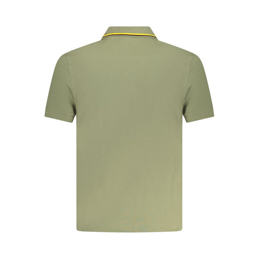 Green Cotton Polo Shirt